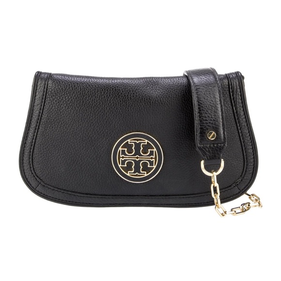 Tory Burch Logo Flap Clutch